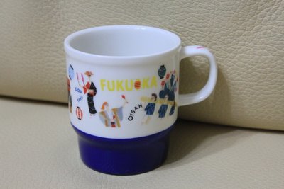 現貨 星巴克 STARBUCKS 日本 20週年 FUKUOKA 福岡 城市杯 城市馬克杯 咖啡杯 355ml 收藏