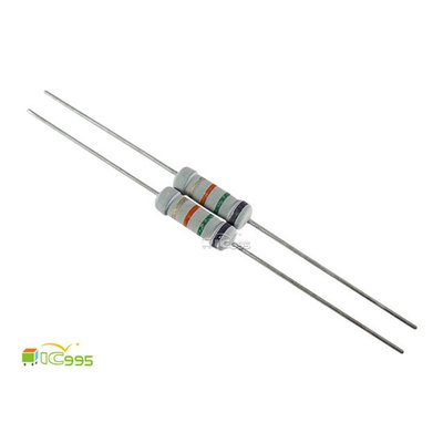 (ic995) 插板式 線性 電阻 1W 75KΩ ±5% 色環電阻 碳膜電阻 全新品 壹包1入 #3789