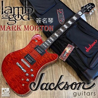 搖滾玩家樂器全新公司貨 Jackson Dominion lamb of god Mark Morton 簽名琴 電吉他