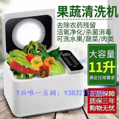 果蔬清洗機 果蔬凈化器家用殺菌消毒食材水果蔬菜清洗機全自動洗菜非神器