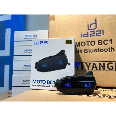 iD221 MOTO BC1行車記錄器藍芽耳機組 送32G記憶卡