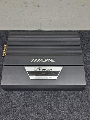 售 ALPINE MRA F350  四聲道擴大機   走AI-NET  音質非常好 售4800