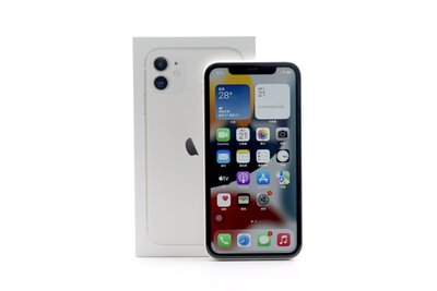 【台中青蘋果競標】Apple iPhone 11 白 128G 瑕疵機出售 料件機出售 #74467