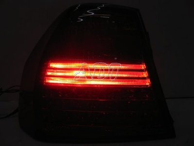 ~~ADT.車燈.車材~~BMW 新 3 系列 E90 紅黑殼光注LED尾燈一組4600