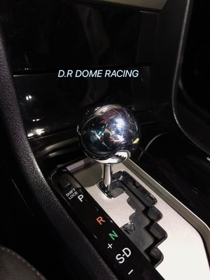 「童夢國際」  D.R DOME RACING 球型金屬排檔頭 自排排檔頭 Toyota 璇牙式 M8 鈦色 鐵灰色