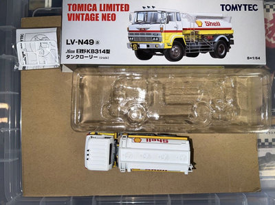 Tomytec TLV LV-N49a HINO 日野 KB314 Shell 殼牌 油罐車 Tomica