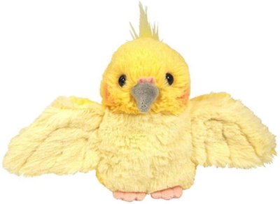 16997c  日本進口 限量品 柔軟 超可愛 雞尾鸚鵡 黃色鸚鵡 絨毛娃娃 擺件動物絨毛布偶玩偶送禮禮品