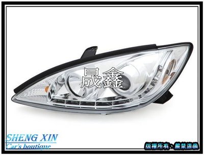 《晟鑫》全新 高品質 外銷 Camry 豐田 R8燈眉樣式 晶鑽 魚眼 TOYOTA 美規 01-06年 大燈組