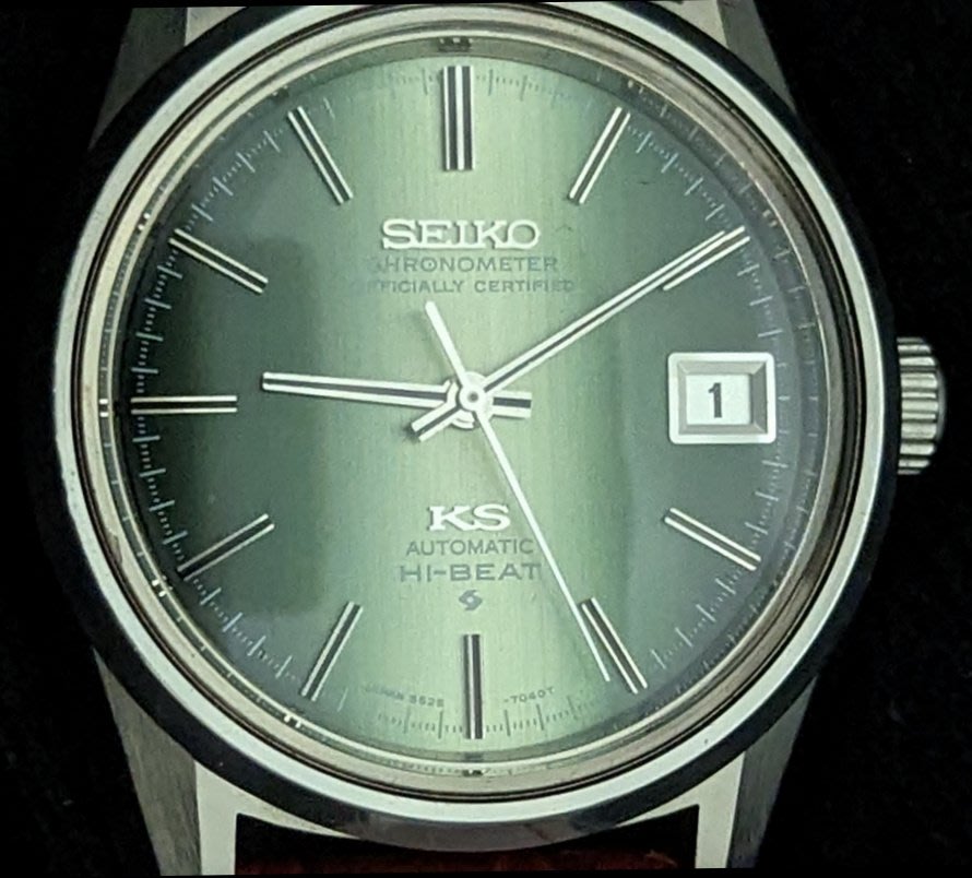 全部原裝超美品）罕見1970年代日本停產SEIKO精工高階天文臺(( KS