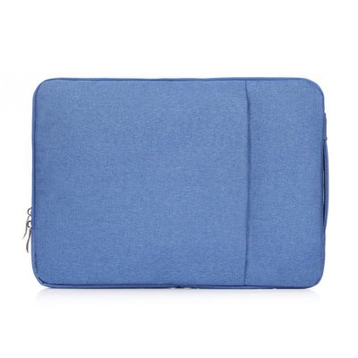 GMO 2免運Apple蘋果iPad Pro 10.5吋Air3 2019牛仔布手提包平板保護包筆電包收納包淺藍色