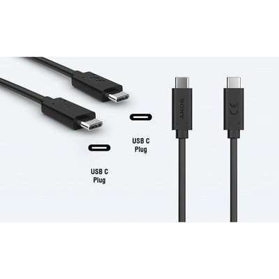 SONY UCB32 雙Type-C(USB-C) USB3.1 高速傳輸線/充電線 Xperia 5/xperia 1