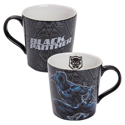 【丹】A_Marvel Black Panther 12-Ounce Ceramic Mug 黑豹 漫威 馬克杯