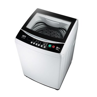 SANLUX 台灣三洋 【ASW-100MA】 10公斤 全自動八段水位 媽媽樂定頻直立式 洗衣機