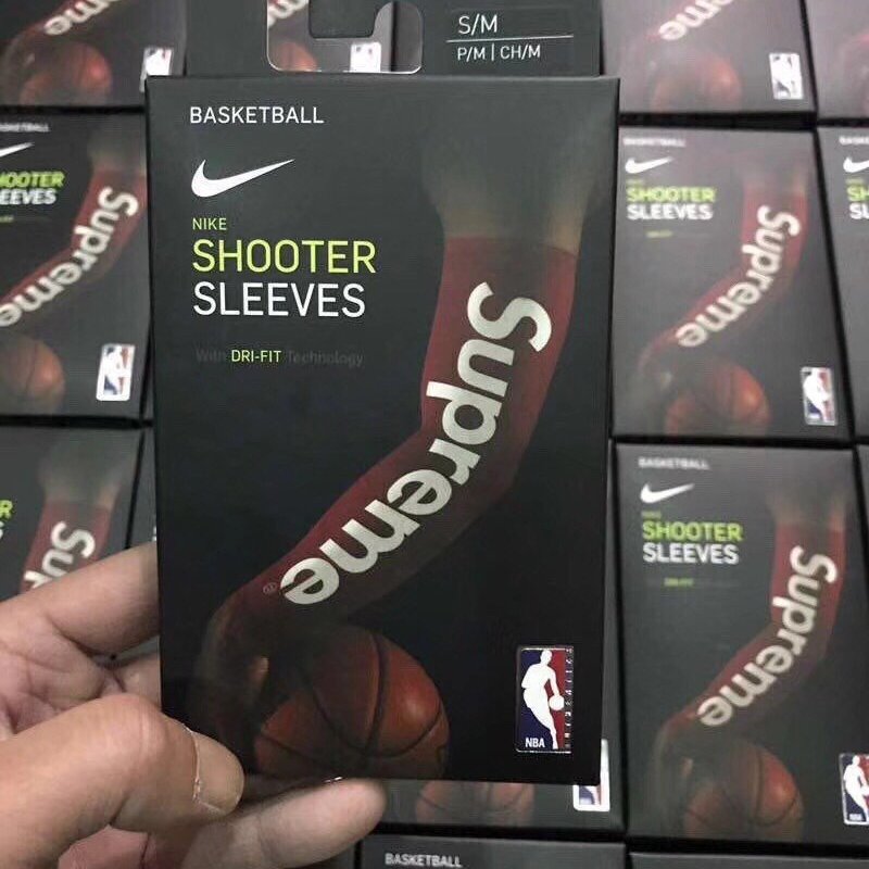 Supreme Nike NBA Shooting Sleeve NBA聯名袖套黑紅| Yahoo奇摩拍賣