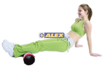 [凱溢運動用品] ALEX 多功能瑜珈滾筒 按摩滾輪 滾筒 舒壓棒 瑜珈 瑜珈柱 台灣製造