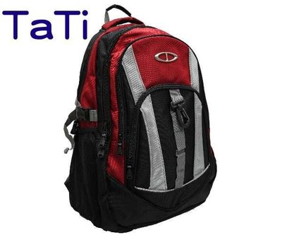 加賀皮件TATI 隨想隨行街頭風後背包/登山包/筆電包底部附背包防雨罩免運費 ST8851