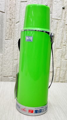 【JP.com】日本帶回 昭和時期 象印 Zojirushi PSB-900 保溫瓶 真空熱水壺 (日本製) 綠