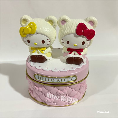 [Kitty 旅遊趣] Hello Kitty 造型飾品盒 凱蒂貓 生日系列 斗篷 擺飾盒 小物收納盒 首飾盒 珠寶盒