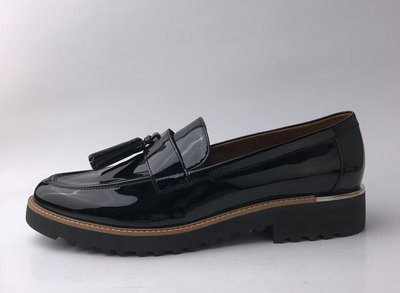 念鞋Q208】Franco Sarto 厚底亮面舒服平底鞋 US12(28.5cm)大腳,大尺,大呎