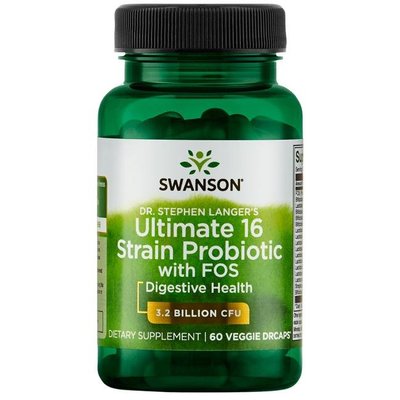 【活力小站】Swanson Ultimate 16 Strain Probiotic 16種益生菌60顆