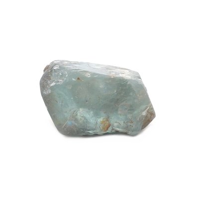 天然海水藍寶(Aquamarine)原礦129.24g [基隆克拉多色石Y拍]