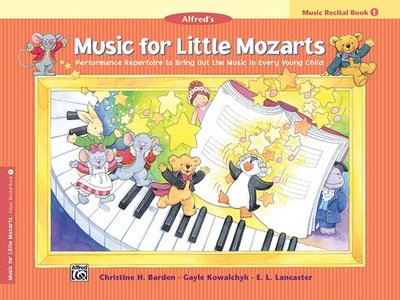 【599免運費】Music for Little Mozarts: Recital Book 1 00-19724