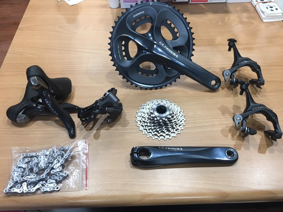 シマノ shimano 105 5700 mix グループセット コンポセット-