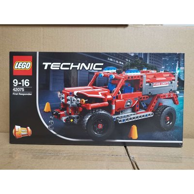 LEGO樂高 科技機械組系列 42075 緊急救援車男孩益智拼爆款