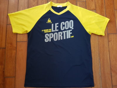 =^.^=  le coq sportif 公雞牌  L  深藍色  L  (+828)
