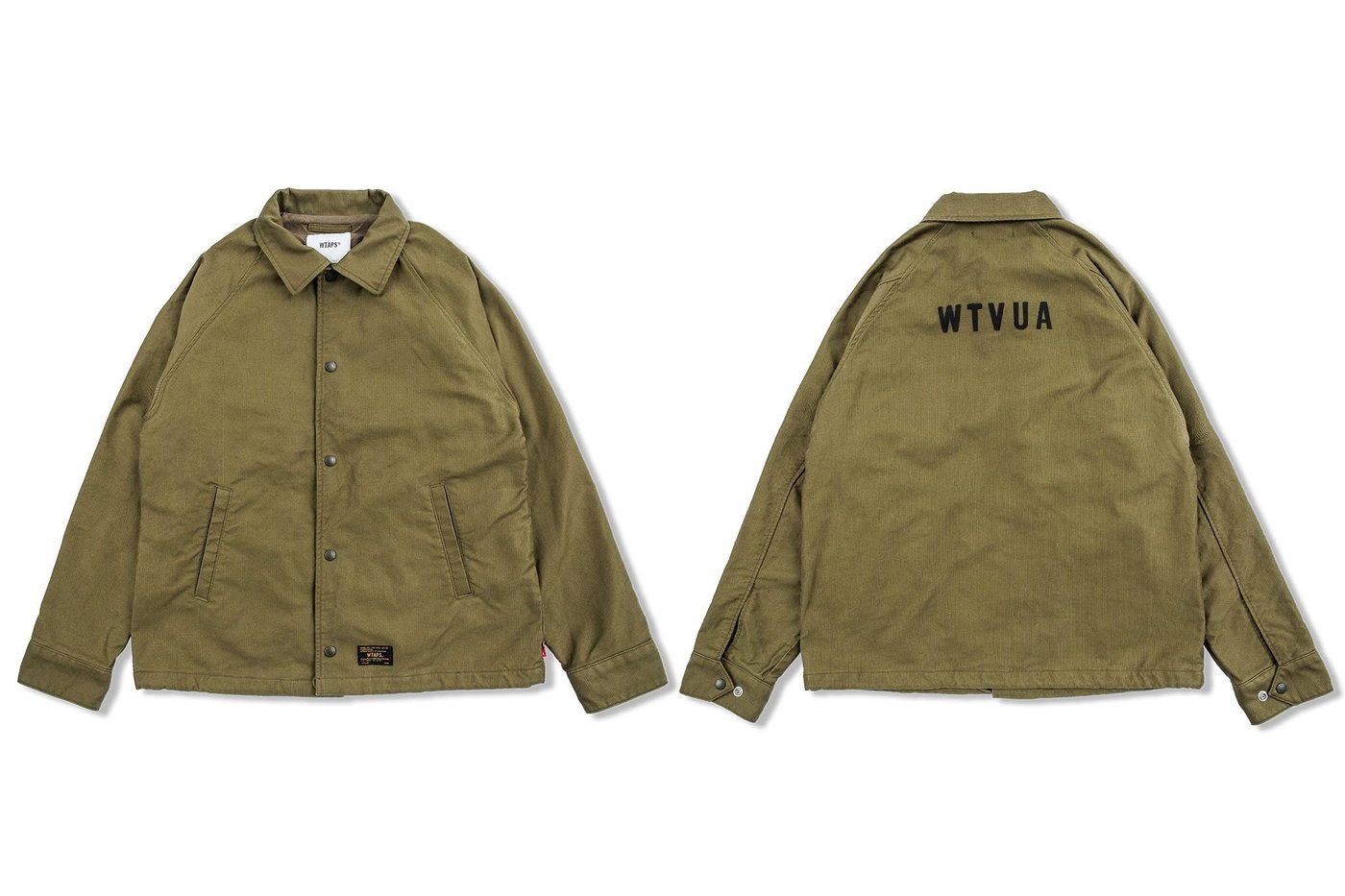 《潮流本舖》WTAPS SQD JACKET COTTON CORDLANE 17AW