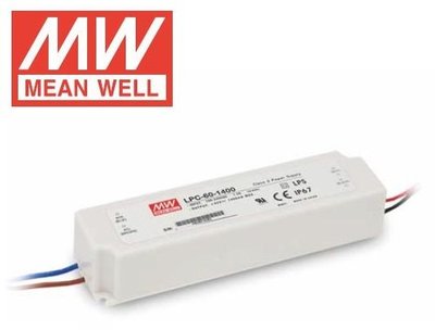 明緯 Mean Well LPC-60-1750 IP67 60W單組輸出開關電源 開發票