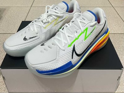 NIKE AIR ZOOM G.T. CUT EP DX4112-114 籃球鞋 白橘藍配色 全新 男鞋 尺寸9.5 / 10 / 10.5