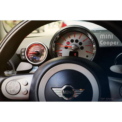 【精宇科技】Mini Cooper S R56 R60 F55 F56 專用多合一渦輪錶 水溫錶 排溫錶 電壓錶 汽車