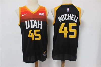 多諾萬·米契爾(Donovan Mitchell) NBA 猶他爵士隊 球衣 45號