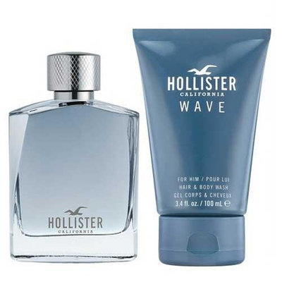 波妞的小賣鋪 Hollister California Wave 加州海浪 男性淡香水組