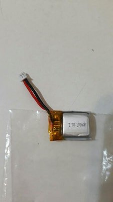 (大樹的家):鋰電池3.7V 100mah  20c ph:1.25 咪咪頭 CX-10C JJ820 M9912 通用