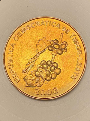 【二手】 東帝汶2003年 F.A.O國際糧農組織紀念幣 50分葡萄368 紀念幣 錢幣 收藏【奇摩收藏】