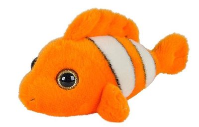 3745A 歐洲進口 限量品 小丑魚絨毛娃娃玩偶 可愛小丑魚娃娃尼莫海洋動物抱枕擺飾小朋友玩具玩偶娃娃禮物