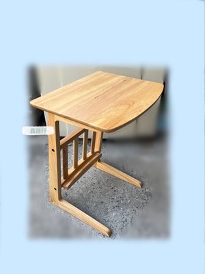 《鑫進行》台灣製 全新實木小茶几 小邊桌 床邊桌 DIY自組簡單容易 ㄈ型桌
