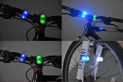 自行車青蛙燈硅膠警示燈爆閃6代LED山地車尾燈兒童單車燈配件裝備