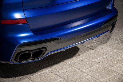 【樂駒】原廠 BMW X6 G06 M Sport 四出型 尾飾管 排氣管 高光黑 BLACK 方形