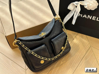 【二手包包】Chanel新品牛皮質地時裝休閑 不挑衣服尺寸2418cm NO115239