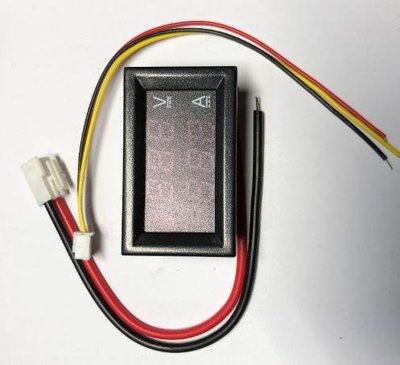 ►868◄(含分流器)50A紅藍專業版DC0-100V/50A 直流雙顯示數位電流電壓表 電壓電流表