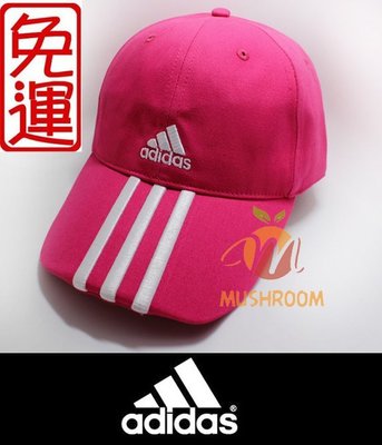 全新 現貨 Adidas 愛迪達 春夏薄款 棉質 棒球帽 帽子 運動帽 高爾夫球 網球帽 基本 素面 免運 粉紅