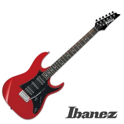 Ibanez 電吉他 GRX55B-CA  蘋果紅｜暢銷25年 速彈快手首選｜【立派樂器】