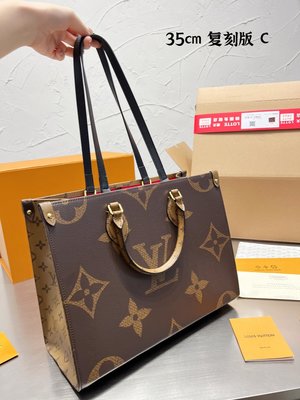 Shop Louis Vuitton ONTHEGO 2022-23FW Monogram Unisex Blended Fabrics A4  2WAY Leather Logo (M44925 M46134, M44925 M46134) by ☆MIMOSA☆