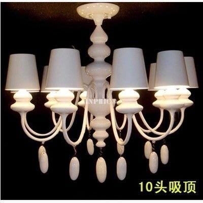 INPHIC-創意葫蘆水滴吊燈現代簡約臥室客廳書房餐廳燈具 10頭吸頂燈