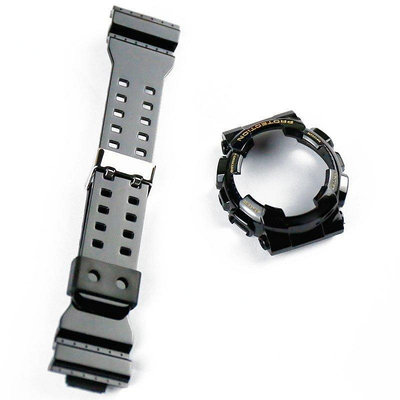 全館免運 錶帶+錶殼卡西歐casio G-Shock GA-110 120 130 GA150 300樹脂矽膠錶帶 可開