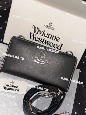 Vivienne Westwood黑色woc包斜背包Venice維娜絲日本精品代購