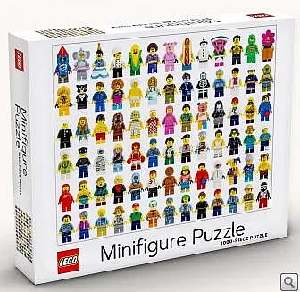 * LEGO 拼圖 * Lego Minifigure Puzzle (全新現貨) *** 聖誕節禮物/交換禮物